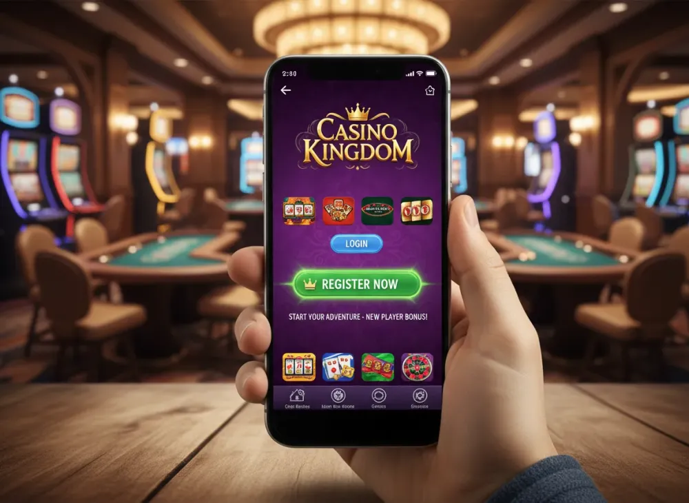 Casino kingdom registration guide for new players